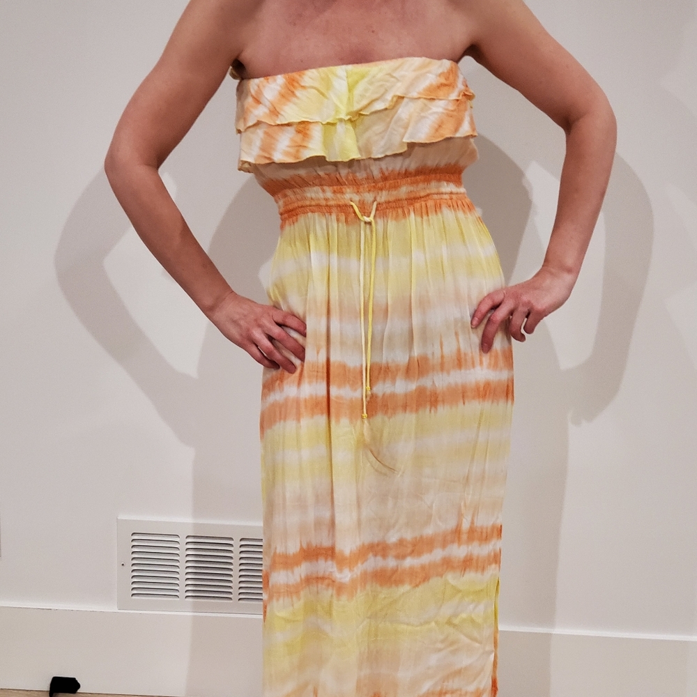 Tye dye maxi dress